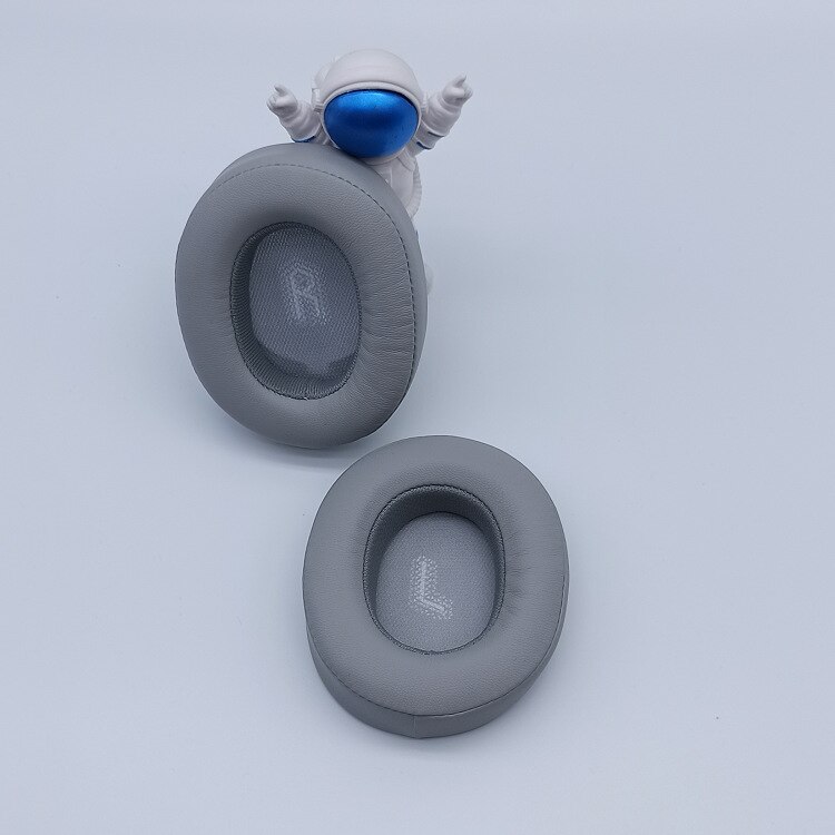 Ear Pad Voor Jbl E55BT Quincy E55BT Headset Vervanging Hoofdtelefoon Memory Foam Vervanging Oorkussen Foam Oorkussens: Gray printed LR