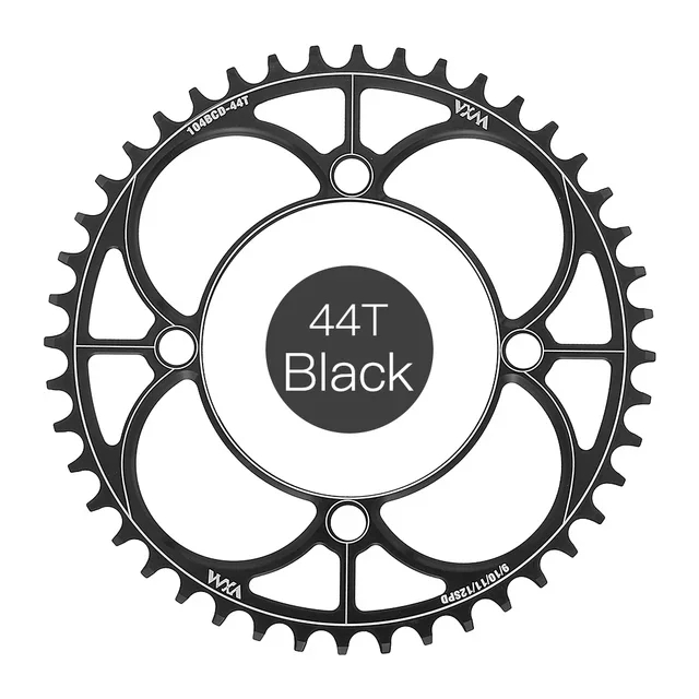 VXM-104BCD Mountainbike Crank Kettingblad Ronde 30 T-52 T Smalle Brede Ketting Wiel Ster Ring MTB licht 104 BCD Fiets Accessoire: plum