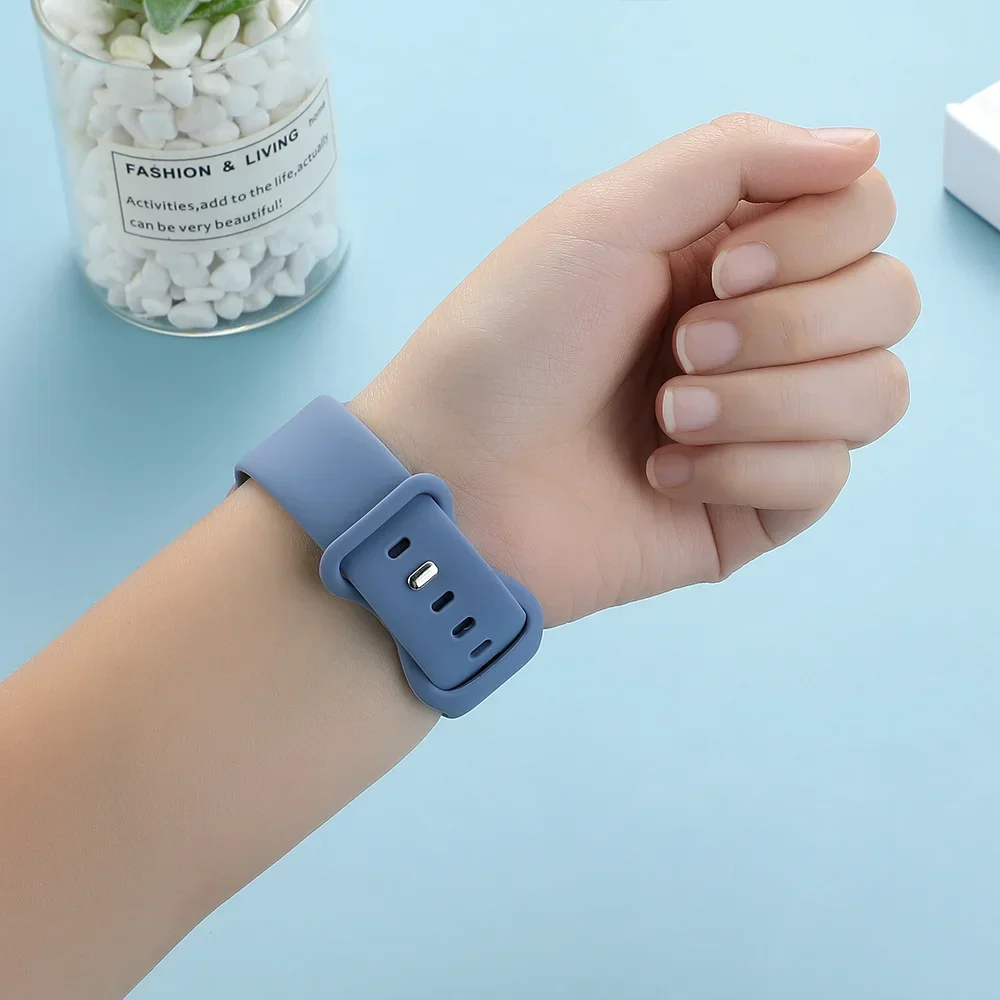 Sportarmband för apple watch-band 44mm 45mm 41mm ultra 2 49mm 40 38/42mm 46mm silikonarmband iwatch-serien 10 7 9 8 6 5 4 3 se