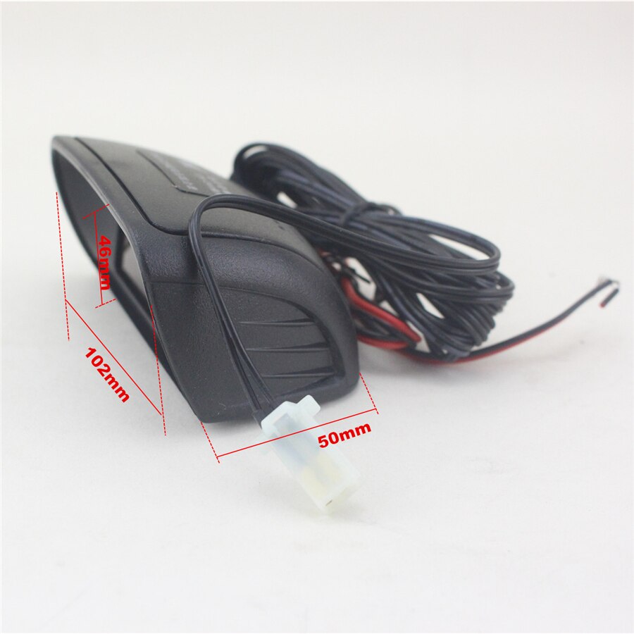 2in1 LCD Digitale 12 v/24 v Auto Vrachtwagen Voltmeter Voltage Gauge + Water Temperatuurmeter Thermometer