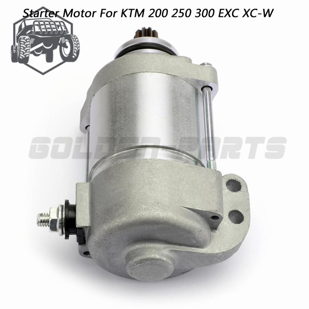 Arrancador de motocicleta 55140001100 55140001000 para KTM 200 250 300 XC-W EXC EXC-E XC 12V 410W Quad Go Kart