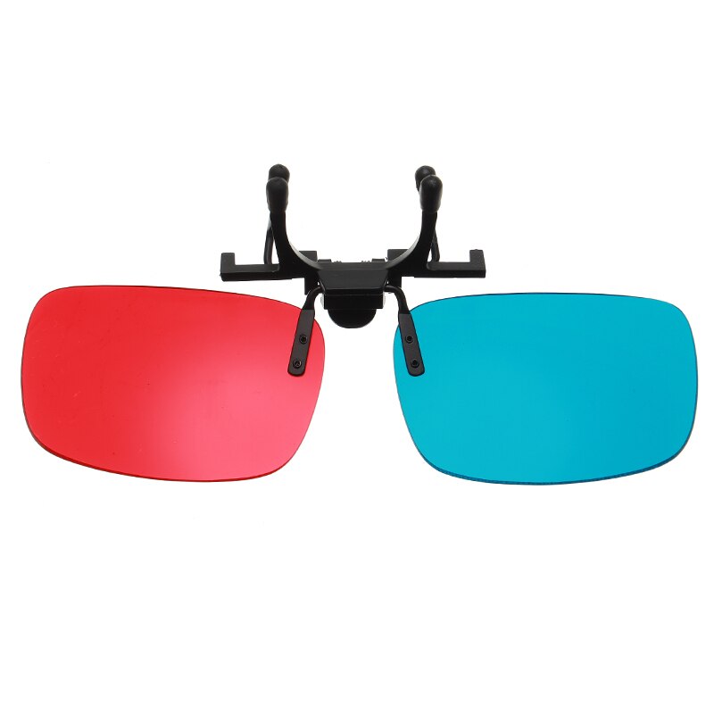 1 stuks /2 stuks /4 stuks 3d glazen 3d bioscoopbrillen clip-on passieve circulaire polarisatie universeel voor 3d tv films veilig handig