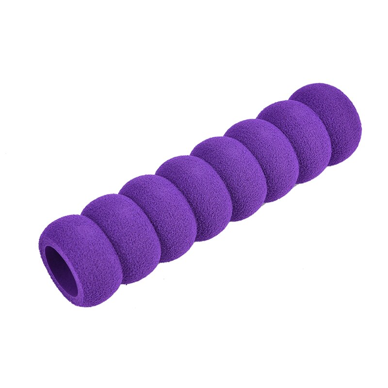 Manija de puerta de goma EVA de plástico para decoración del hogar, cubierta de perilla de puerta, suministros para el hogar: Purple