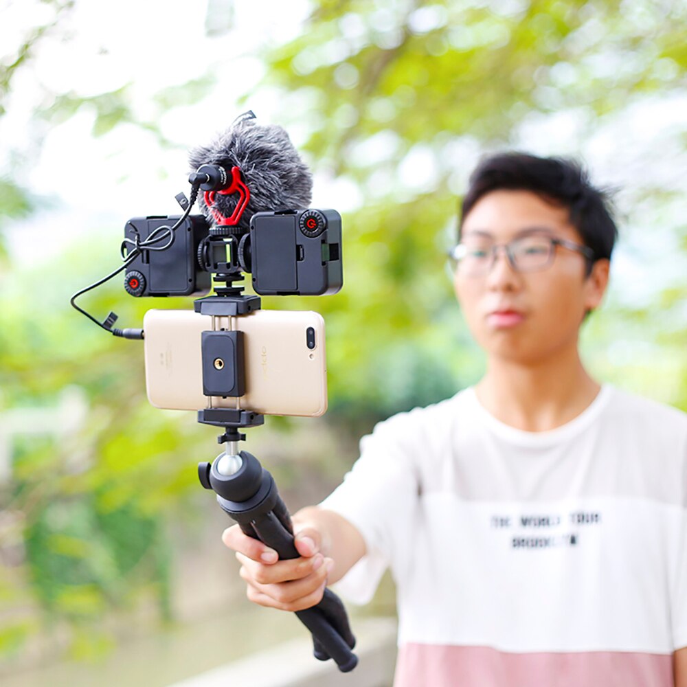 Cima Pro-Mini soporte de pulpo para exteriores, trípode Flexible para teléfono móvil Android, cámara Digital, GoPro, DSLR, RM30II