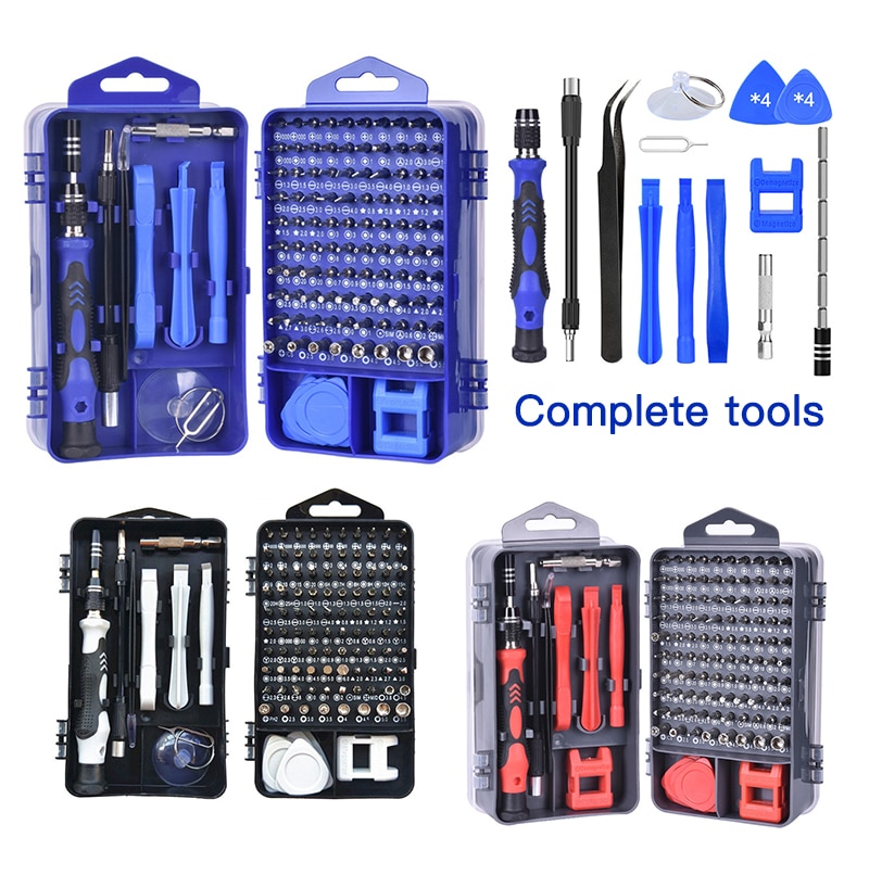 Multi Schraubendreher-set Telefon Reparatur Tools Kit Präzision 117 In 1 Hand Werkzeug Schraube Fahrer Für Laptops PC Handy reparatur Werkzeuge