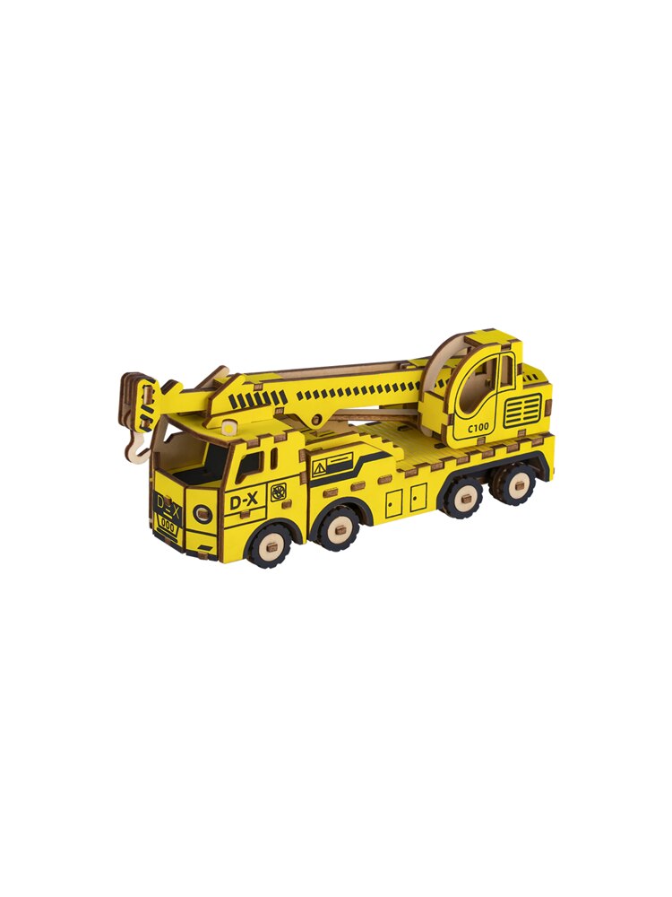 3D Kinderen Techniek Auto Puzzel Diy Handgemaakte Model Decoratie Jongen Meisje Houten Educatief Speelgoed