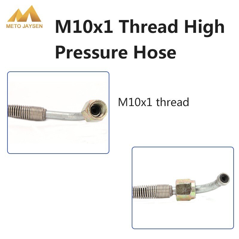 50CM 300Bar 4500Psi High Pressure Hose for Air Refilling Nylon Hose Brand M10x1 Female Thread on Both Ends