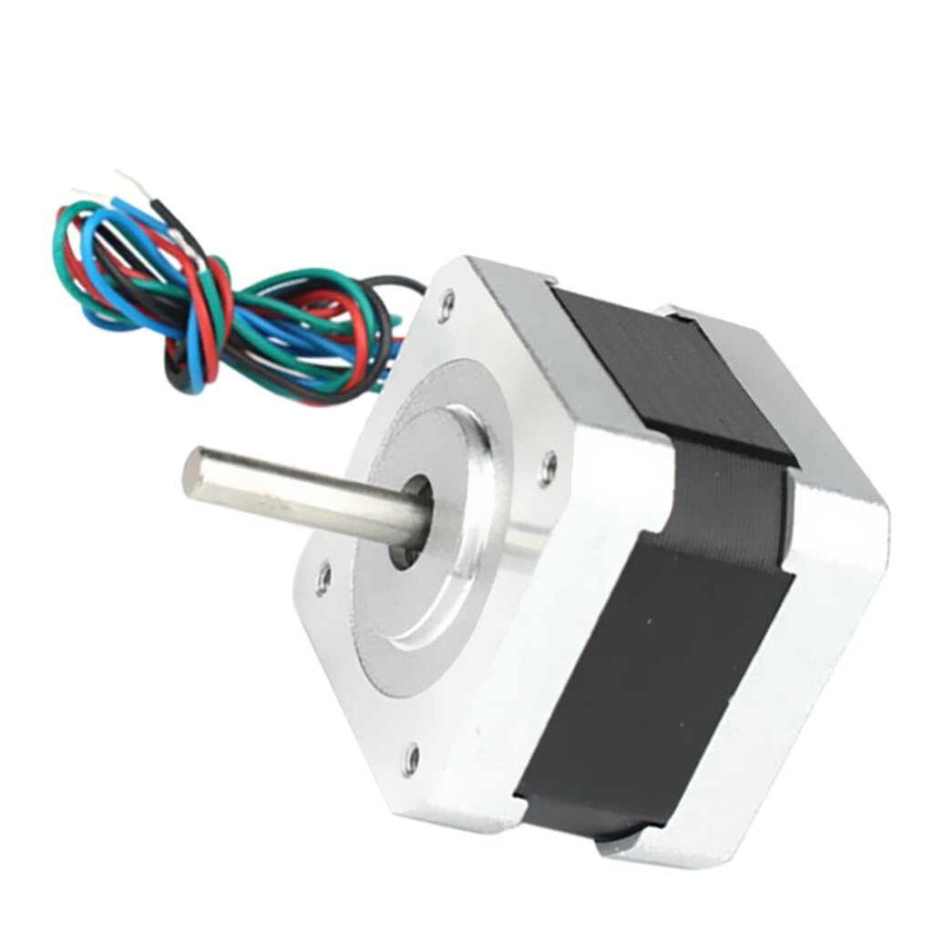 Mini Motor paso a paso, Motor paso a paso, 12V 1.3a 1,8 grados, cuerpo 4 Plomo 42mm para impresora CNC/3D