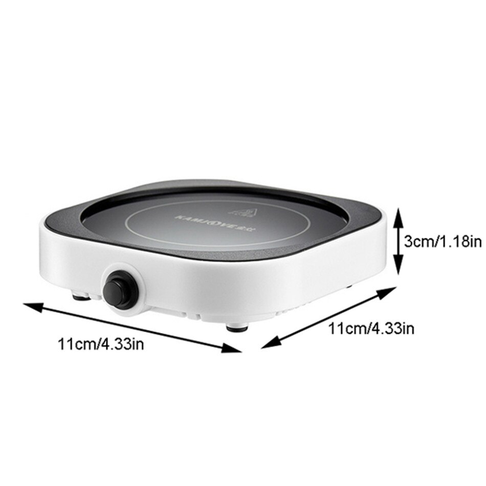 USB Cup Heater Constant Temperaturet Heating Coaste Mat Electric Tea Makers Desktop Heater Milk Machine Warm Milk Cup: White