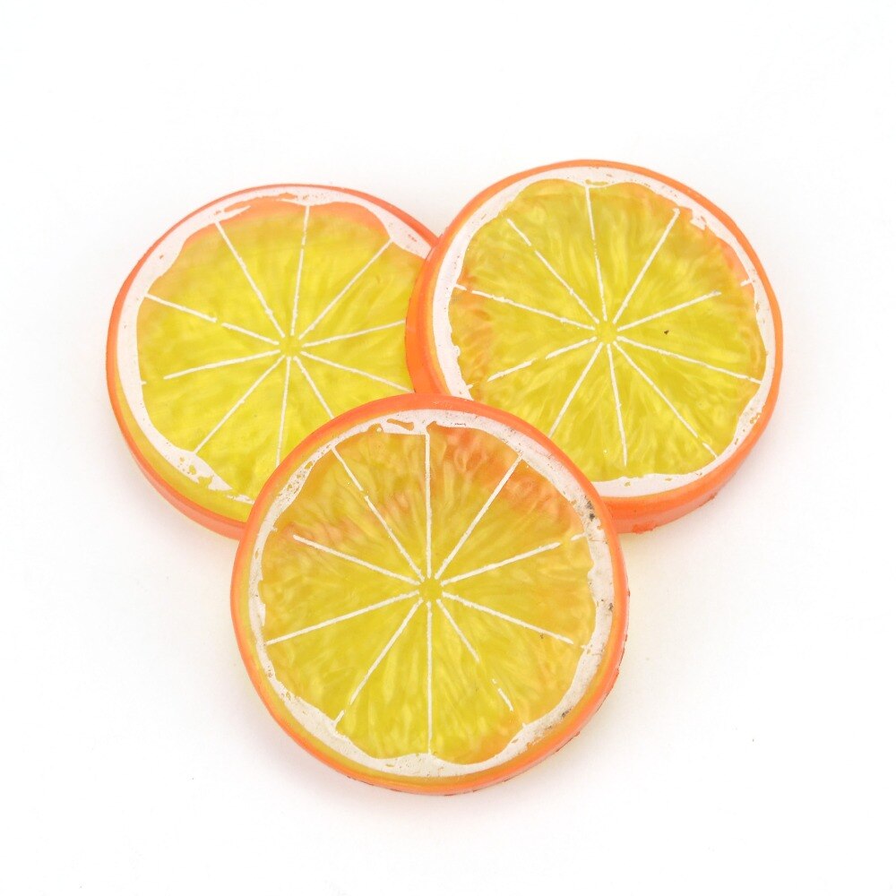 Mini hoja de plástico Artificial para Limón, decoración de frutas de plástico decorativas, para bodas, Navidad, familia, 6 uds.