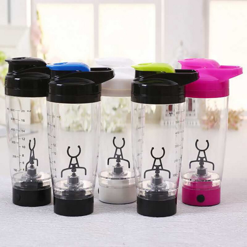 600MLPortable Movement Mixing Water Bottle Vortex Tornado PP Free Electric Automatic Protein Shaker Kitchen Accessories