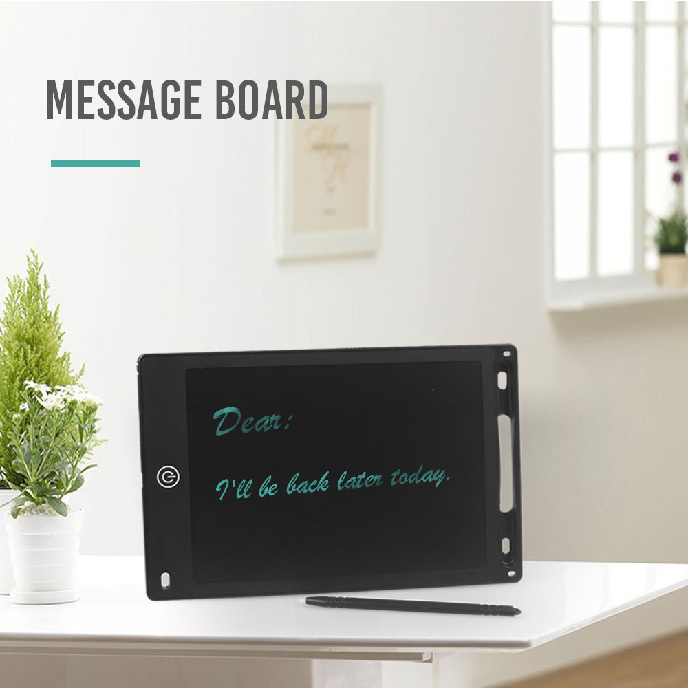 LCD Writing Tablet 8.5 inch Digital Drawing Electronic Handwriting Pad Message Graphics Board Office inch Writing Board Kid