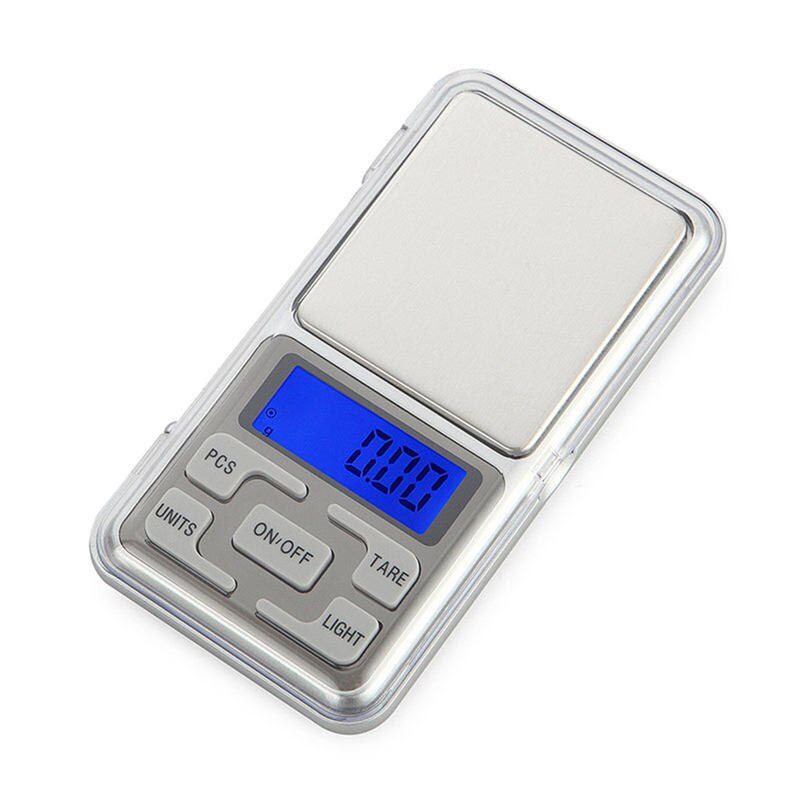 Mini Digital Display Scale 200/500g 0.01g High Accuracy Backlight Electric Pocket For Jewelry Gram Weight For Kitchen
