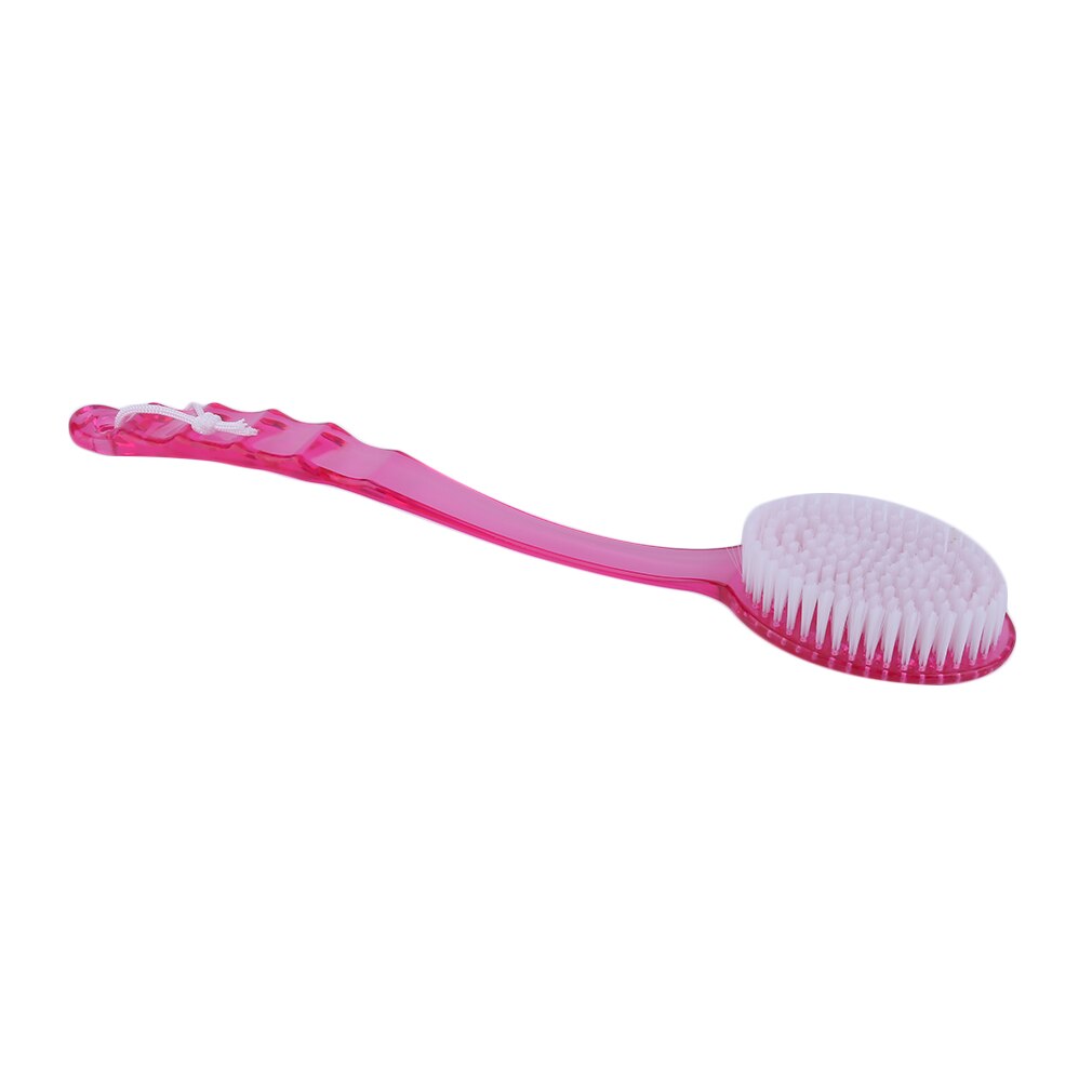 Långhanterad plast bad dusch rygg borste skrubber hud rengöring borstar kropp för badrumstillbehör rengöringsverktyg