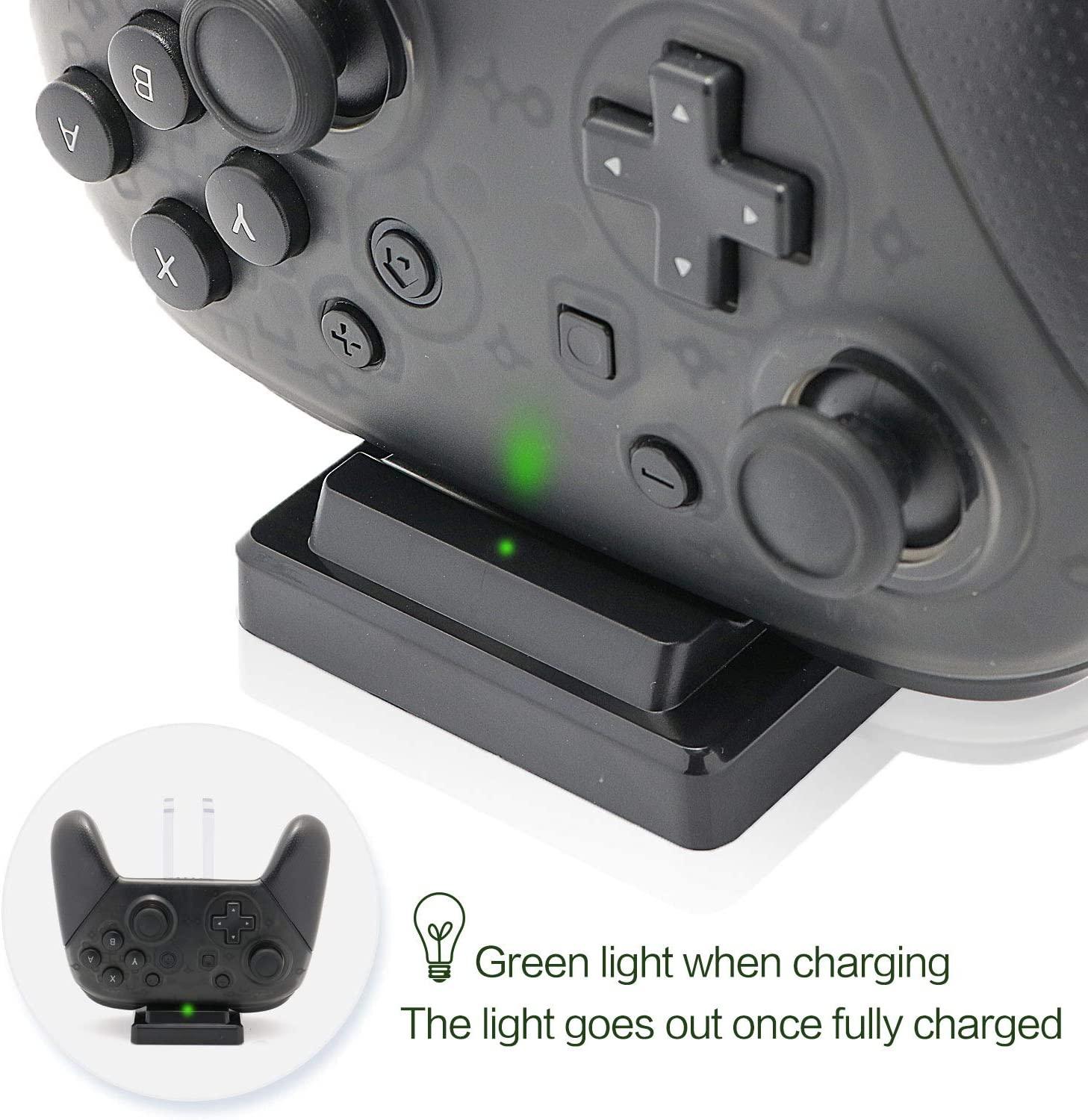Controller Lader Dock Voor Nintendo Switch, 6 In 1 Opladen Station Voor Joycon Controllers En Pro Controllers