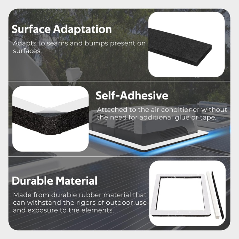 25071 rv & Wohnmobil Dach klimaanlage Dichtung ssatz, selbst klebende Bilderrahmen dichtung & selbst klebende Nivel lierpads