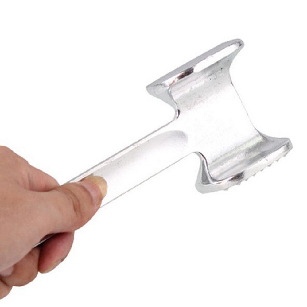 20#19.5cm två sidor aluminium kött hammare klubba nötkött kyckling biff nötkött porks kött hammare köketillbehör för kök