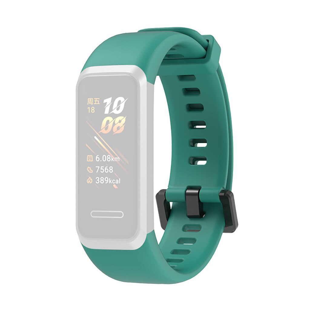 Ouhaobin Handgelenk Gurt Für Huawei 4 Smart Uhr Weichen Sport Silikon Strap Ersatz Band smart-armband Zubehör