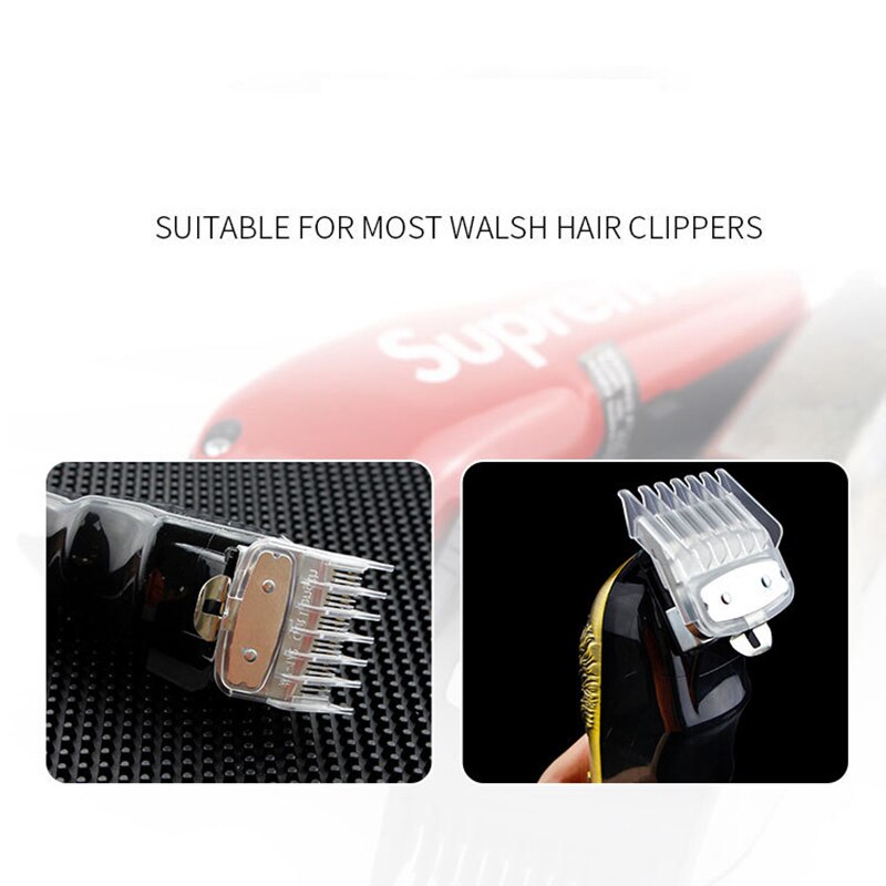 EAS-for Wahl Hair Clipper Guide Comb Set Standard Guards Attach Trimmer Style Parts 1.5mm+4.5 mm