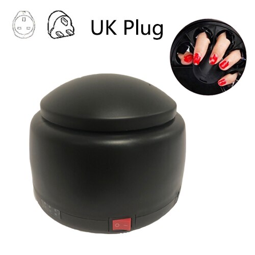 Electric Steam off UV Gel Polish Removal Machine Nail Steamer Nail Gel Polish Remover For Home Nail Salon: UK PLUG B