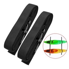 2pcs Webbing Kayak Hanger Straps Wall Hanger For Kayak SUP Storage Boat Keeper Nylon Belt Buckles For Hanging Canoes Surfboards