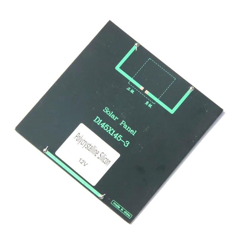3W 12V 250mA Polycrystalline Silicon Solar Panel Small Solar Cell PV Module Silicon Solar Panel