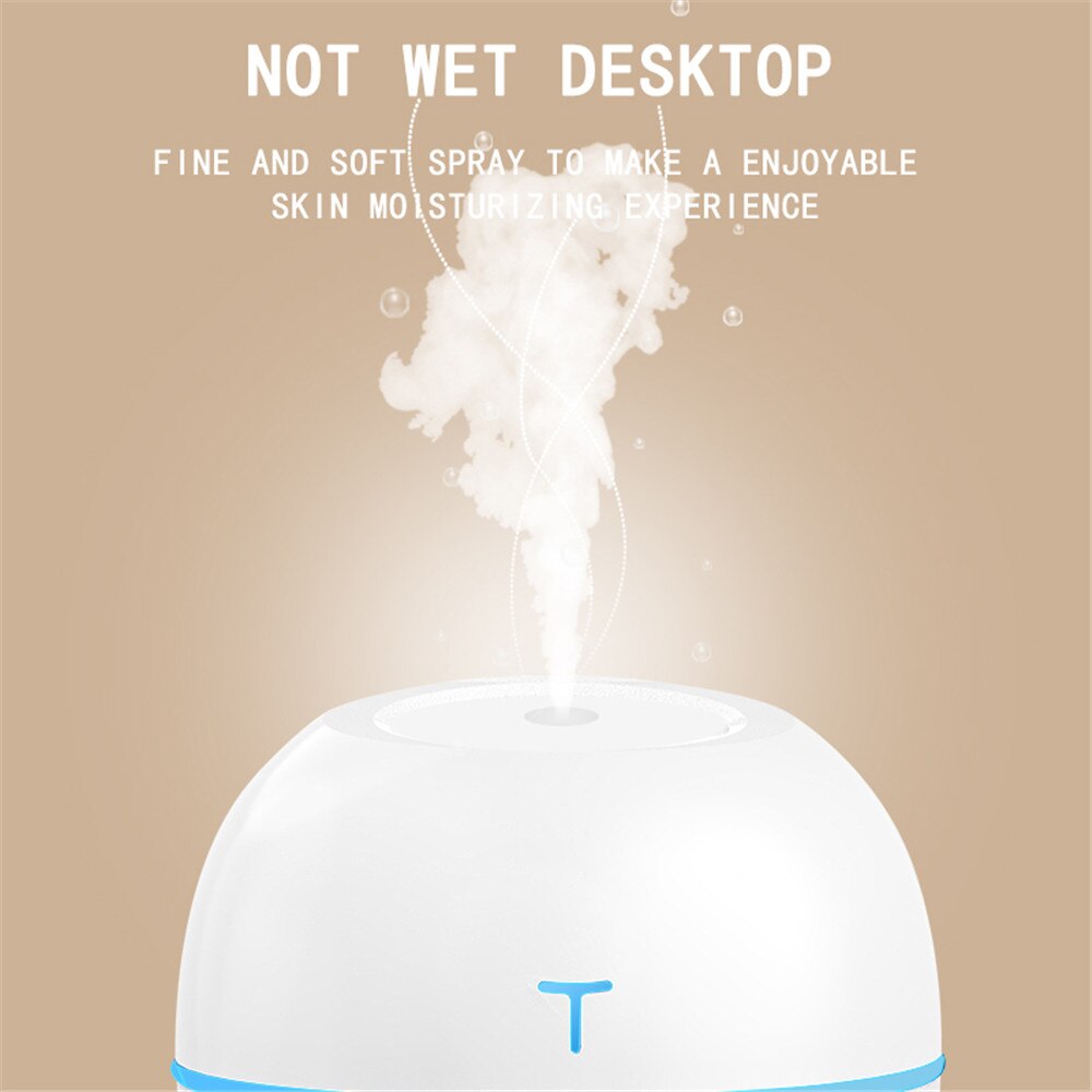 USB Mini Portable Ultrasonic Air Humidifer Aroma Essential Oil Diffuser Mist Maker Aromatherapy Humidifiers For Home Office