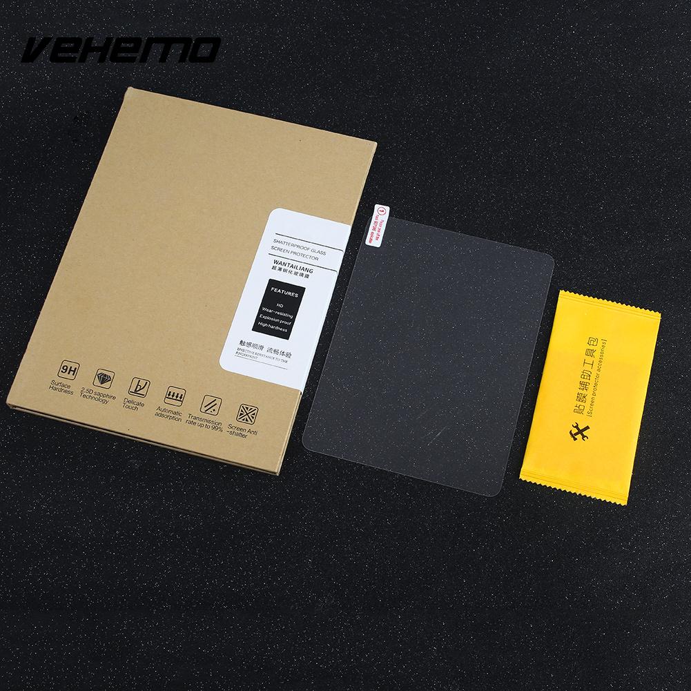 5 pulgadas 9H películas protectoras de DVD para coche Mp5 pieles de vidrio templado Protector de pantalla GPS Anti-huella digital navegación transparente