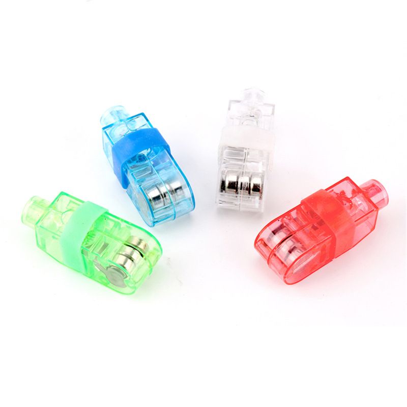 LED Finger Lights 100 Pack Finger Ring Glow Sticks for Kids Adults Bright Party 97BD