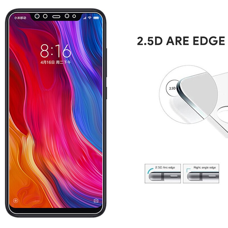 9H HD Tempered Glass for Xiaomi Mi A2 Lite Mi5 Mi6 Mi5s Plus Mi Mix 2 Note 3 Screen Glass on Xiaomi Mi A1 Film Glass for Mi 8 SE