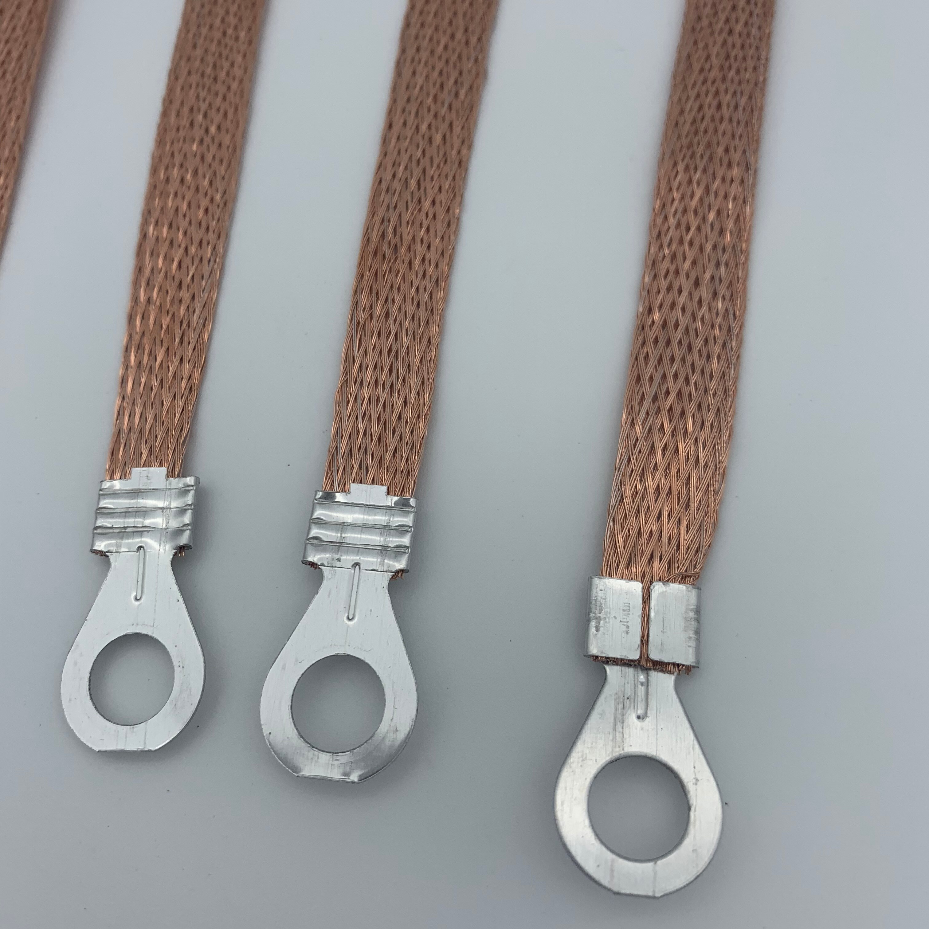 50pcs Span cable / bridge connection ground wire / copper braid / copper clad aluminum / 6square 20cm box connectio