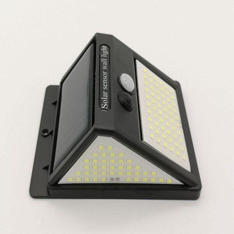 IP65 Waterproof Solar Lights Outdoor 270° Lighting Angle Wireless Outdoor Solar Security Light For Porch Garden Yard Fence