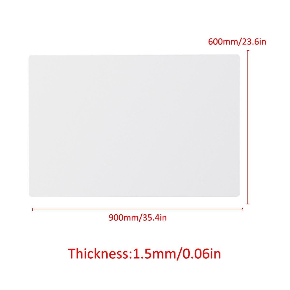 Pvc Transparent Waterproof Mat Wood Floor Protection Mat Computer Chair Protectors Plastic Soft Carpet Rug 60*90cm*1.5mm