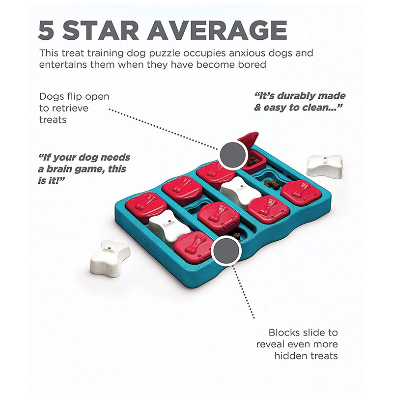 Dog Interactive Game Intelligence Toy Treat and Seeking Fun Mobile Treasure Box Pet Toy dog accessories dog supplies dog items