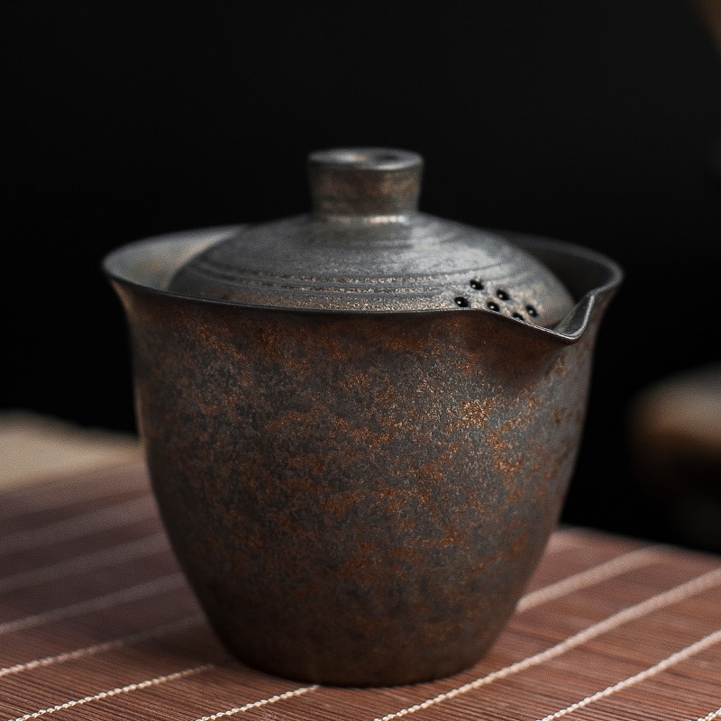 LUWU chinese keramische theepot waterkoker gaiwan theekopje chinese kung fu chawan drinkware 200ml