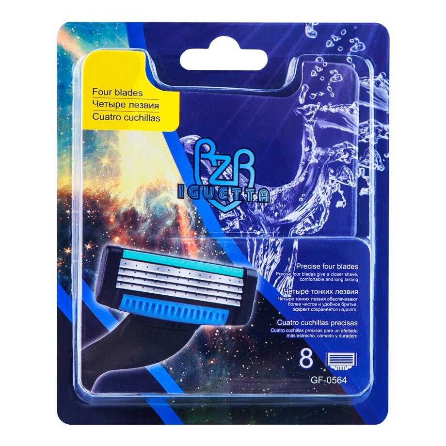 RZR IGUETTA 18pcs Men's Four-layer Manual Razo... – Grandado