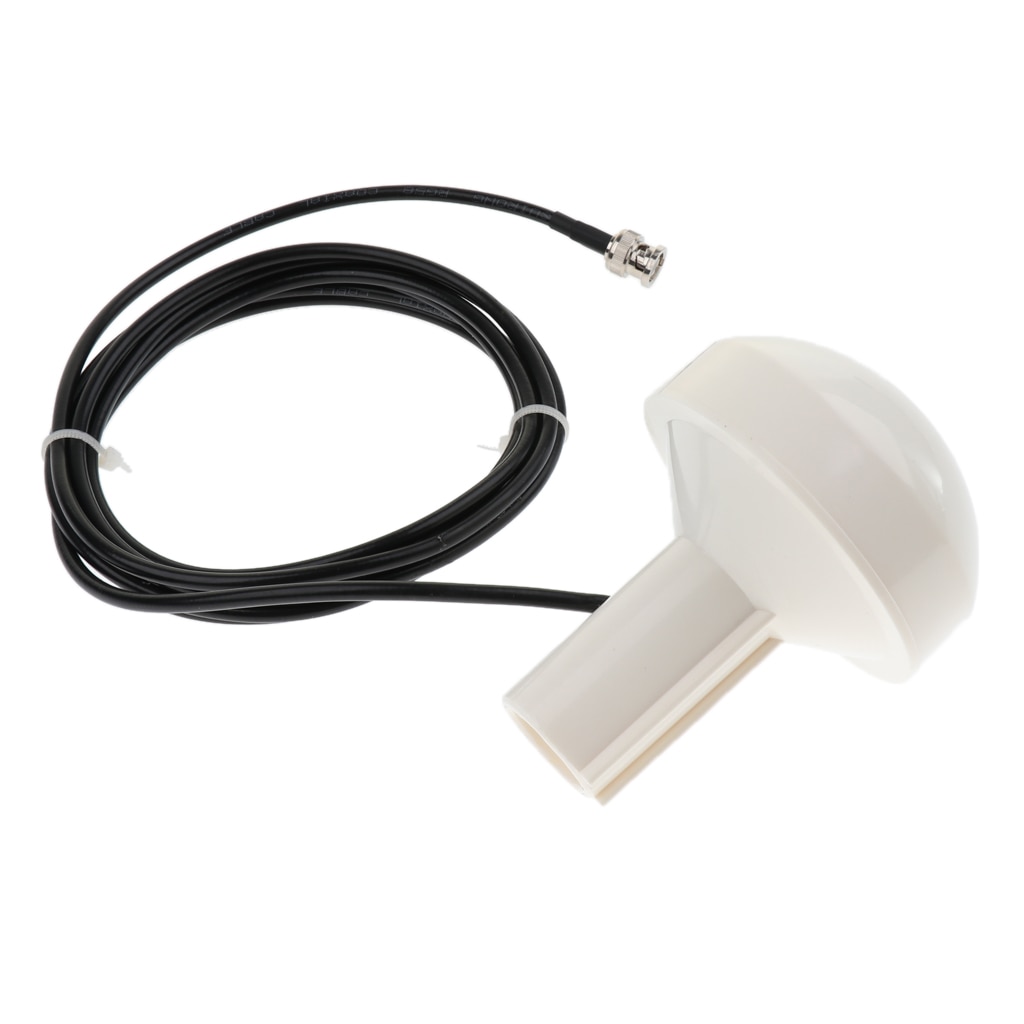 GPS Active Marine Navigation Antenna 2.4 Meters with BNC Male Plug Connector