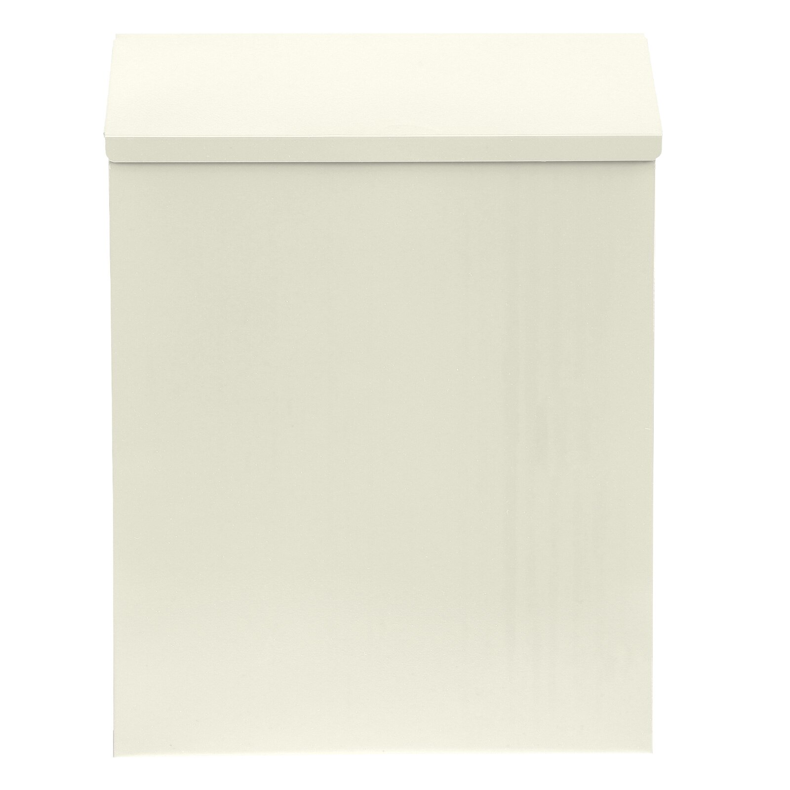 Wall-mounted Mailbox Letter Container European Style Mail Letter Post Box: White