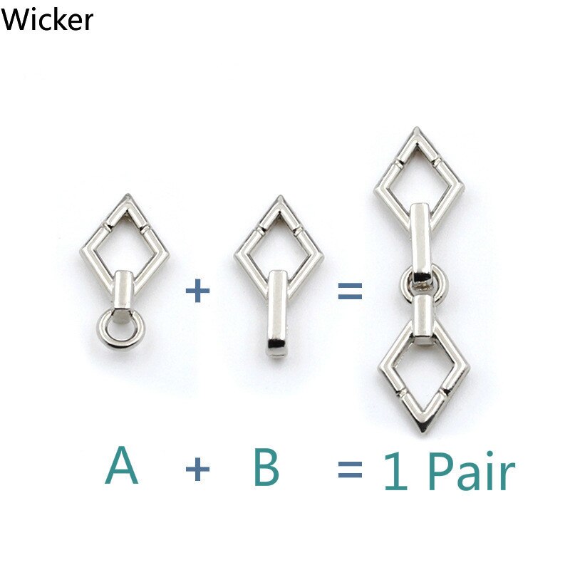 5 Pcs Metal Gecombineerd Gecombineerd Gesp Voor Bontjas Windjack Clip Sluiting Gespen Voor Handtas Vest Clip Gesp Voor Naaien