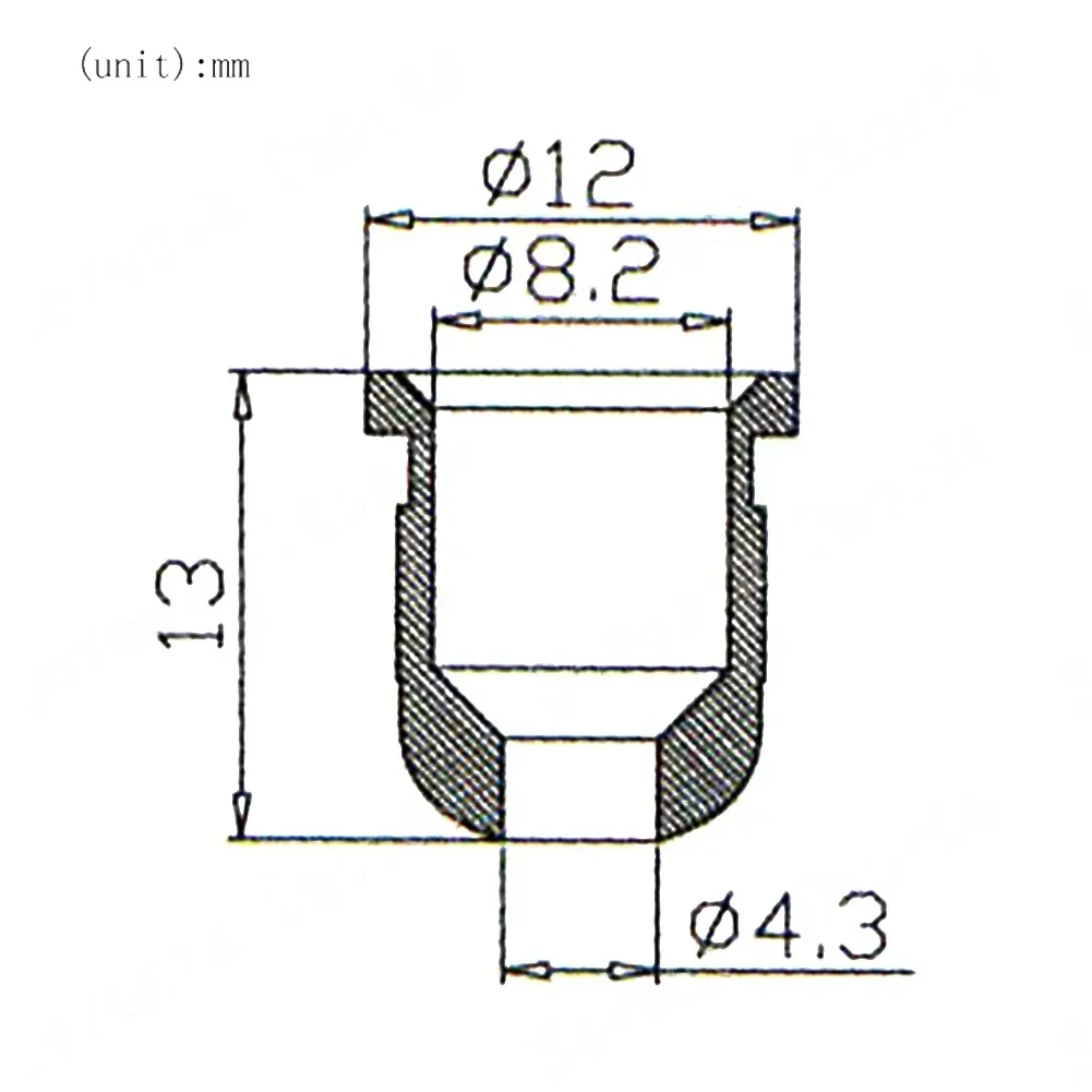 4Pcs Electric Guitar Through Body Bass Strings Ferrules Gold String-Through Body Ferrules For-Stratocaster TL Electric Guitar