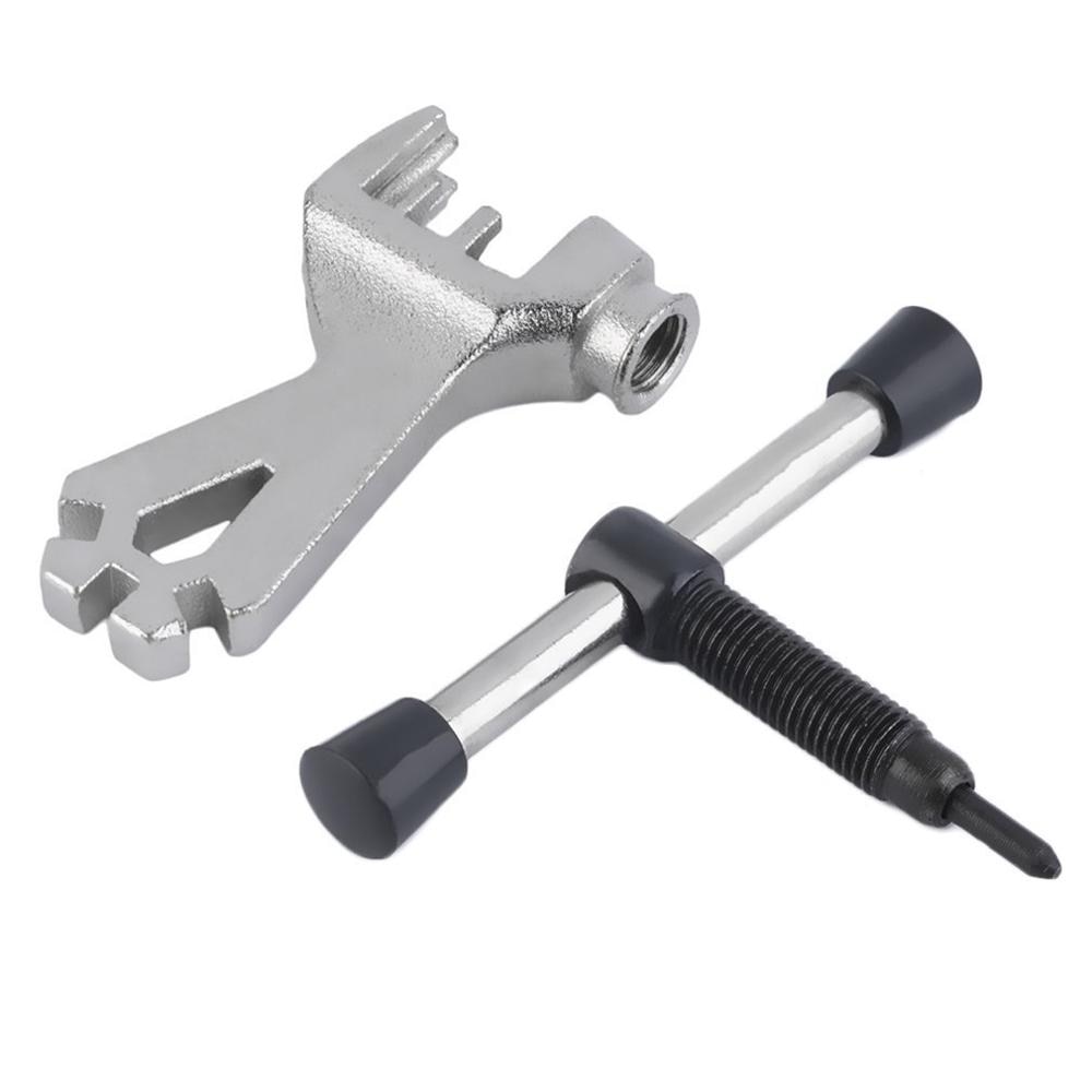 Mini Bike Cycling Bicycle Chain Breaker Splitter Cutter Repair Tool With Spoke Wrench