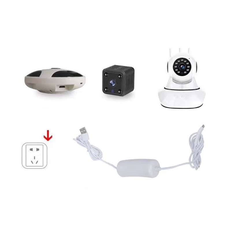 Uninterruptible Power Supply Mini Ups Battery Backup Monitor Standby Power Supply Suitable for Indoor 5V Devices