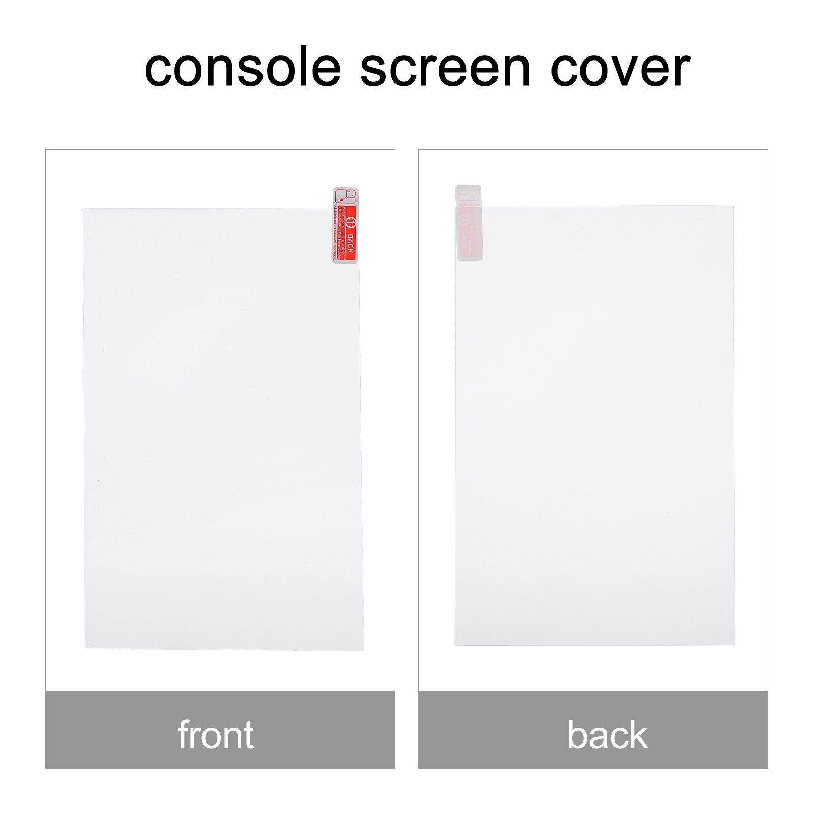 2Pcs Game Console Glass Screen Protector Compatible for Steam Deck