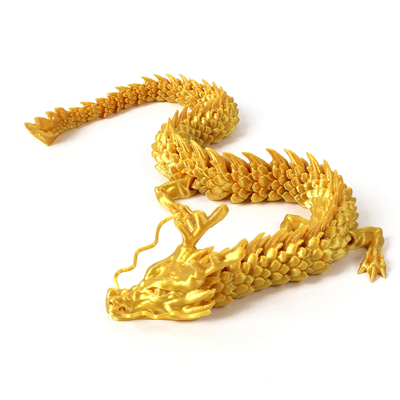 3d bedrukte chinese draken met beweegbare ledematen die meubels en decoraties kunnen verplaatsen; dit zijn verzamelobjecten die de moeite waard zijn om te kopen.