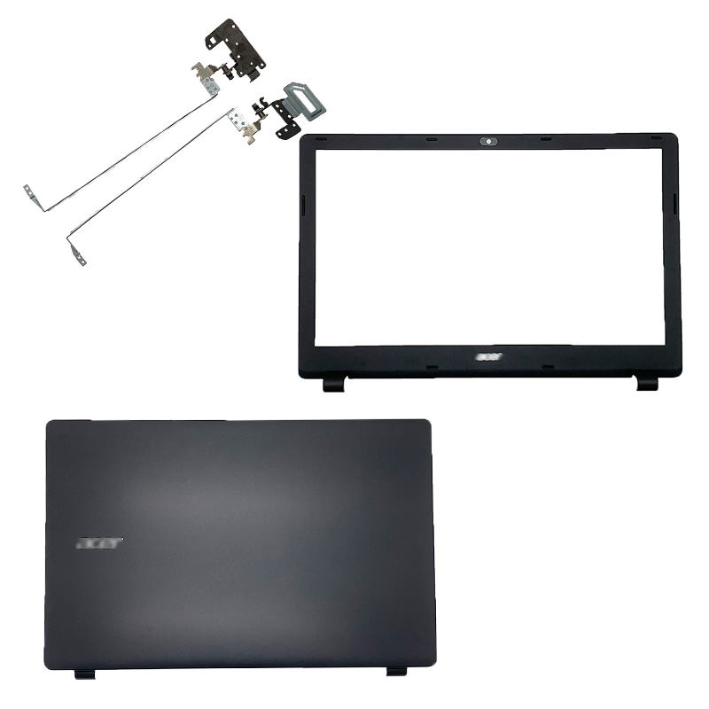Brand Voor Acer Aspire E5-571 E5-571G E5-551G E5-521 E5-511 V3-532 Laptop Lcd Back Cover/Front Bezel/Scharnieren zwart
