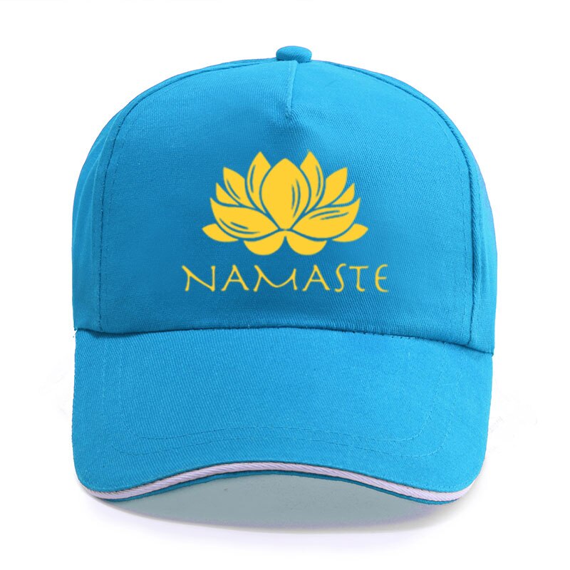 2020 Nuova Estate Namaste Stampa Berretto da Baseball Unisex Degli Uomini Delle Donne di Cotone Papà Cappello Cappelli di Snapback Trucker Cap Sole-Cappelli: 17