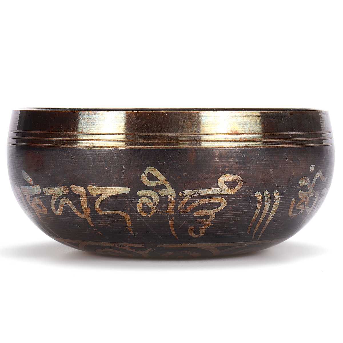 Messing Chime Brons Qing Boeddha Geluid Kom Nepal Tibet Chant Yoga Meditatie Zingen Kom Handwerk Sanskriet Messing Klankschaal