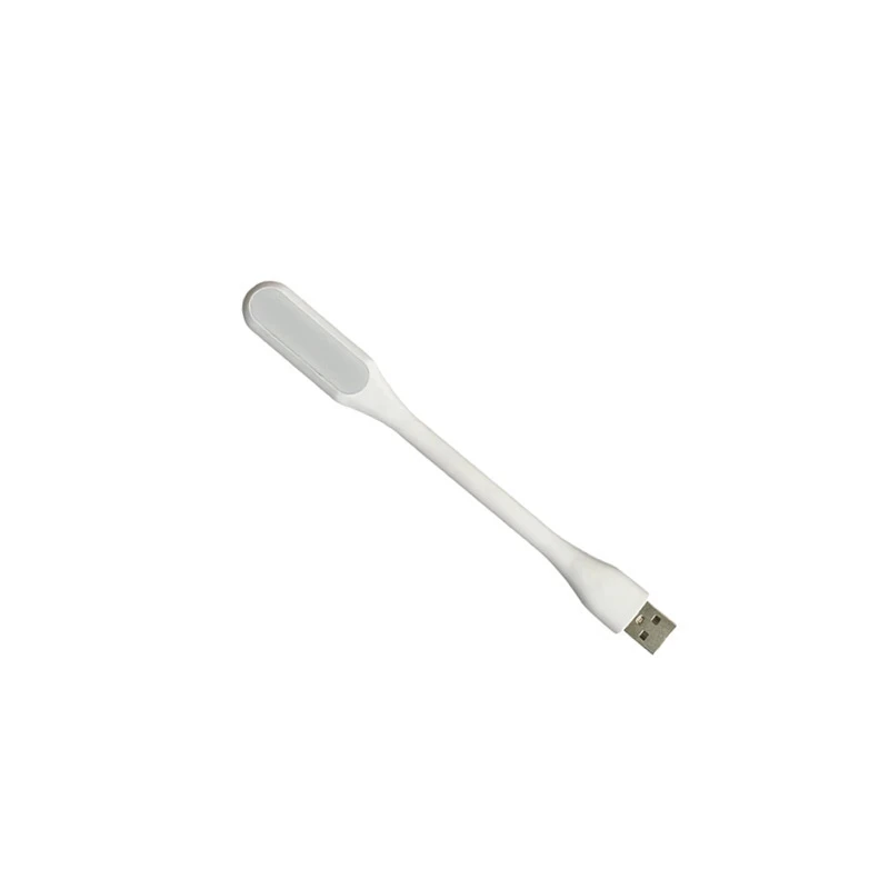 2/4 stk. mini usb ledet nattlys  dc 5v bærbare bokleselys sammenleggbare øyebeskyttelseslamper egnet til powerbank datamaskin: Gul / beige