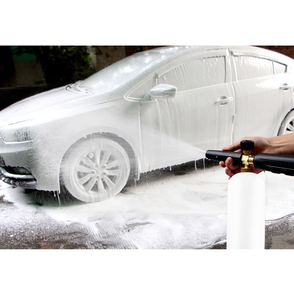 Autocare Sneeuw Foam Lance Met M22 Buitendraad Adapter Verbinding Met