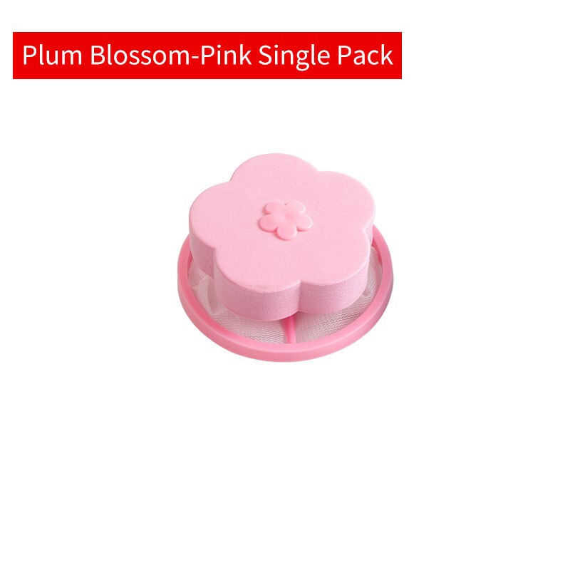 Collecteur de fibres sales pour Machine à laver, filtre balles de nettoyage à mailles, disques réutilisables: pink